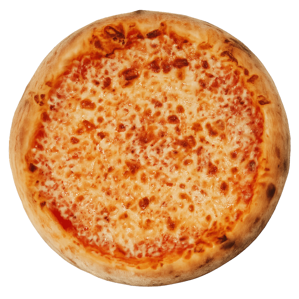 Fifth Avenue Cheese pizza with premium cheese blend